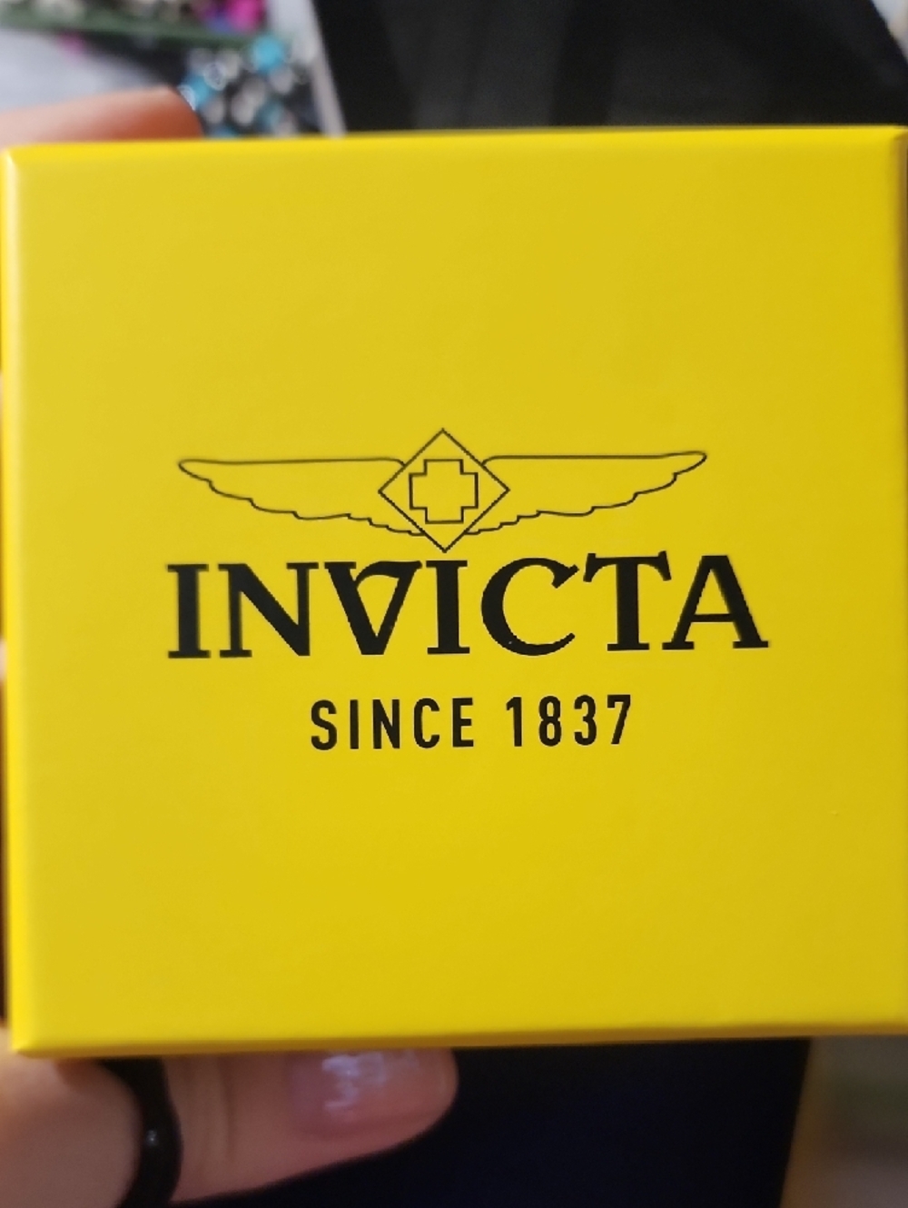 Invicta Gold-Tone Women's Rectangle Bracelet Watch - Picture 4 of 4
